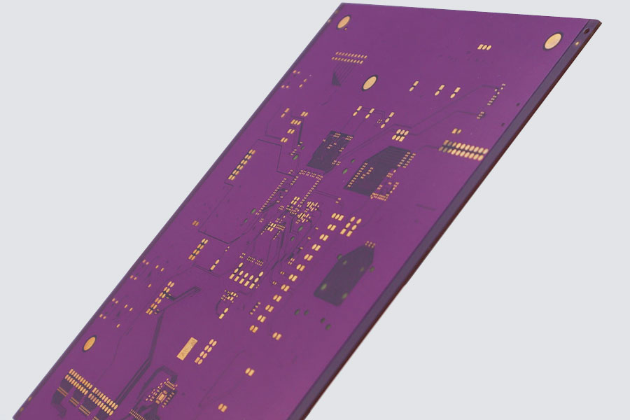 紫色pcb線(xiàn)路板